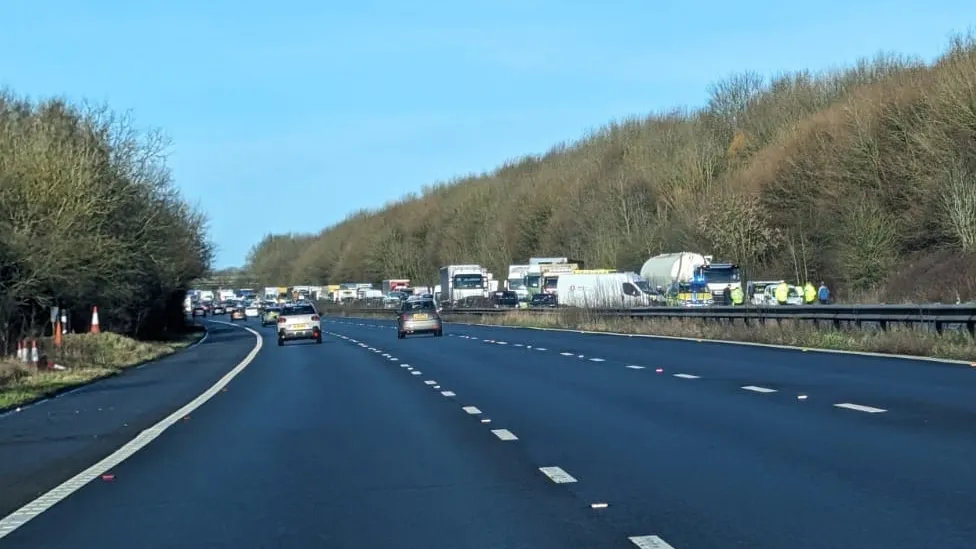 Tragic Accident on M20: Pedestrian Killed in Collision with Lorry in Kent