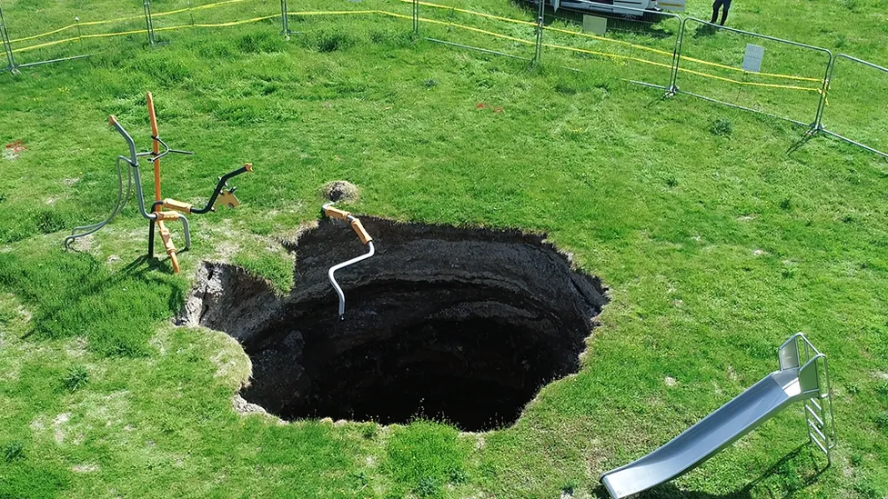 Playground Sinkhole Fix Costs £270k