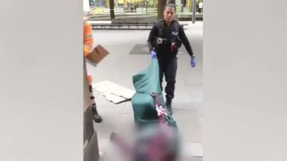 Brutal Treatment: Police Officer’s Force Against Homeless Man